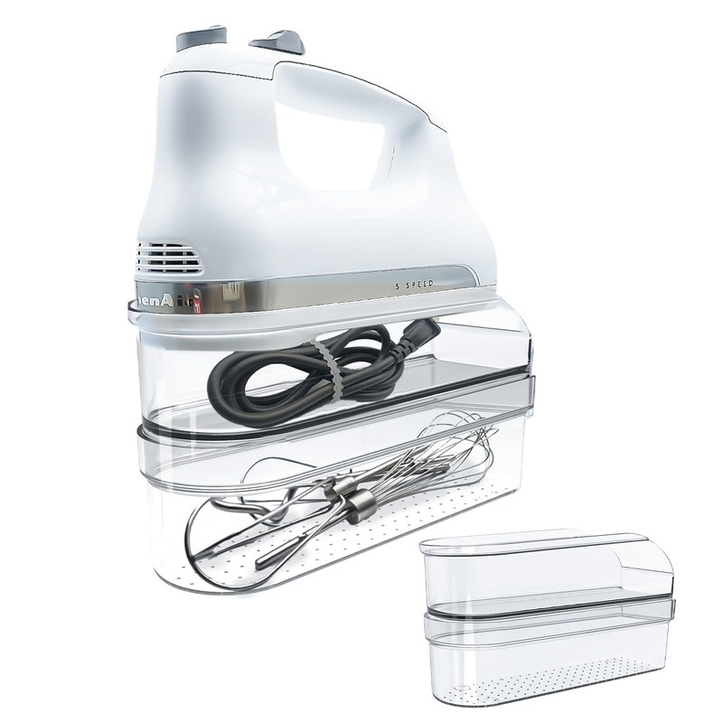 Hand Mixer Storage Case for KitchenAid KHM5/KHM6/KHM7/KHM9 Series Ultra Power