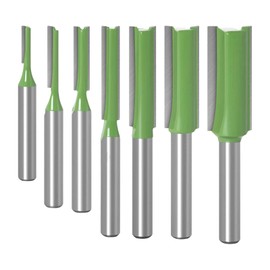 7-Piece Set Milling Cutter for Router, Alloy Groove Cutter 6 mm Shank, for Wood Cut, DIY Woodworking