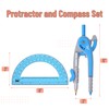 Mr. Pen- Compass and Protractor Set, Math Compass for Geometry