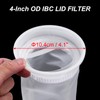 PATIKIL 4" IBC Lid Filter 3 Pack 220mm Long Washable