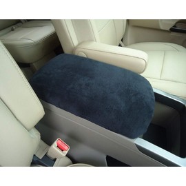 Car Console Covers Plus Made in USA Designed for Subaru Outback 2005-2009 Fleece Auto Armrest Center Console Cover Protector Black