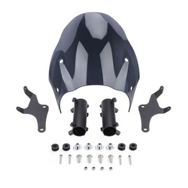 Windshield Fairing for Kawasaki Vulcan S 650 VN650 Cafe SE 650 2015-2024 (Smoked Gray)