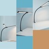 Double Head LED Desk Lamp 3 Colors Stepless Dimmable Flexible