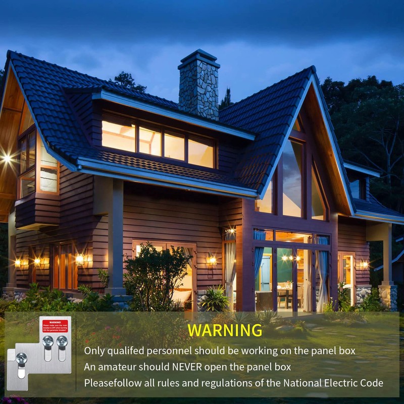 BOKECHY Generator Interlock Kit Multiple Styles Compatible with Square D