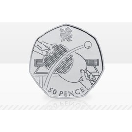 London 2012 - The 50p Sports Collection - Table Tennis