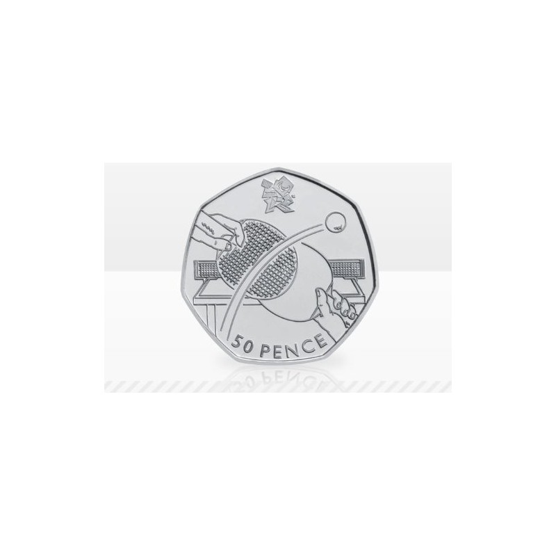 London 2012 - The 50p Sports Collection - Table Tennis