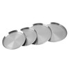 4Pcs/Set Stainless Steel Kitchen Stove Top Burner Covers Cooker Protection