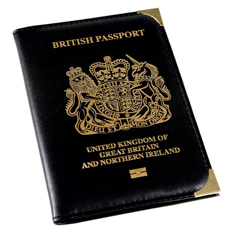 Esposti British Passport Holder - UK Passport Wallet - Non