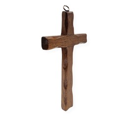 La Balestra Wooden Wall Cross - Made in Umbria Italy - Solid Wood - 16.5 x 9.5 cm (16.5 x 9.5 cm)