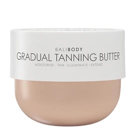 Bali Body Gradual Tanning Butter | Self Tanner Body Butter for a Natural, Streak-Free Self Tan | Buildable Glow | Sunless Tanner, Cruelty-Free, Non-Toxic (200 ml/6.76 fl oz)