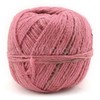CleverDelights Rustic Pink Jute Twine - 50 Yards - 2mm
