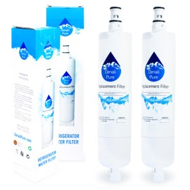 2-Pack Replacement for Whirlpool ED2FHEXMS00 Refrigerator Water Filter - Compatible with Whirlpool 4396508, 4396510 Fridge Water Filter Cartridge
