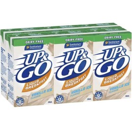 Sanitarium Up&go Dairy Free Liquid Breakfast Vanilla Ice 6 pack