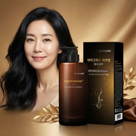 Nutricore Hairgrix Keranet Hair Loss Shampoo Hair Loss Shampoo Shampoo 1 500ml / 뉴트리코어 헤어그릭스 케라넷 탈모샴푸 탈모 삼푸 샴프 1개 500ml