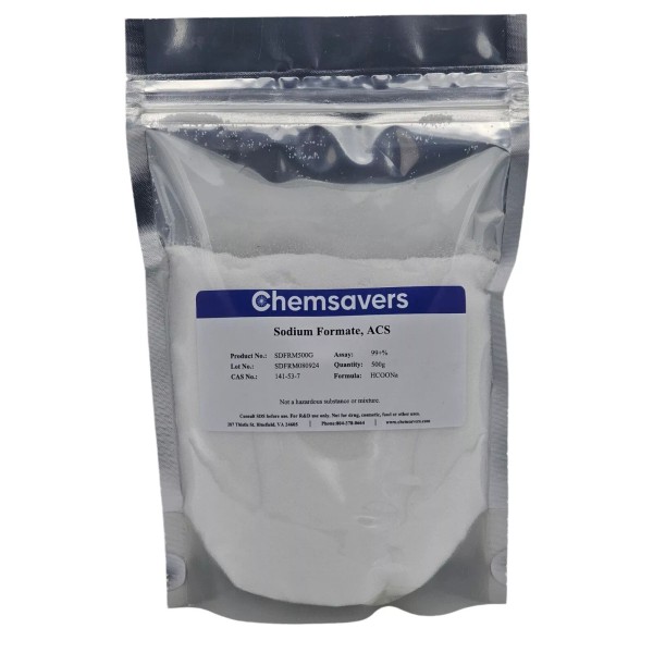 Chemsavers Sodium Formate, ACS, 99+%, 500g