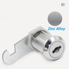 Anhoer 4Pcs Security Mailbox Lock 16mm with Alike Keys Barrel