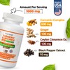 HARMONIFY Turmeric Curcumin Supplement with Ginger, Ceylon Cinnamon and Black