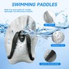 SantTop Contour Swim Paddles Hand, Swim Training Hand Paddles with