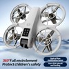 Drone with HD Camera for Beginner, 360° Rolling One-Key Takeoff/Landing,