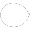 DAIDOHANT 10155900 Metal Ring for Firewood [Iron] [Thickness] 0.05 inch