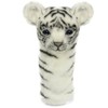 Hansa BH8168 White HANSA Utility Plush Animal Headcover White Tiger