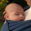 Hoppediz Elastisches Baby-Tragetuch - für Neugeborene ab Geburt (2-9 kg)