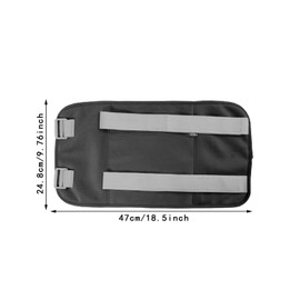 Perfeclan Castor Oil Compress Wrap with Adjustable Features for Stomach and Waist