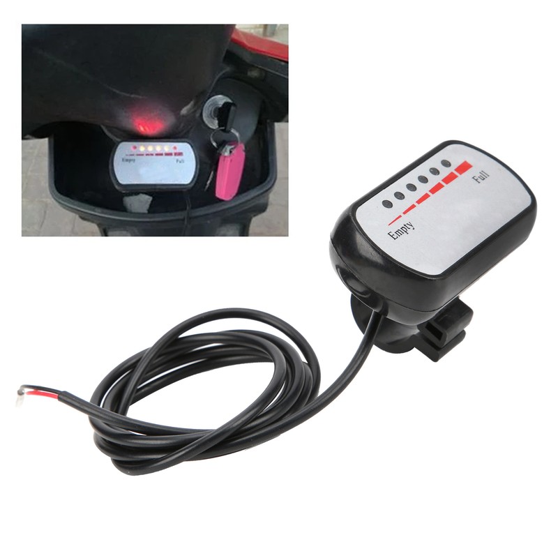 36V Power Display Battery Capacity Indicator Meter Tester for Electric