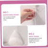 Healvian 60pcs Drawstring Soap Pouches Soap Foaming Bags for Quick