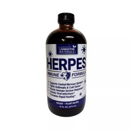100% Pure Herpes Immune Formula by Livingston Naturals 16oz
