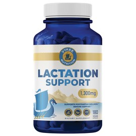 Vykee Nutrition Lactation Support 1,300mg – Herbal Formula for Nursing Moms | Supports Milk Production, Digestive Comfort & Women’s Wellness | Fenugreek, Goat’s Rue, Blessed Thistle