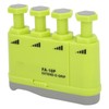 Finger Strengthener Exerciser Adjustable Tension Plastic Trainer for Musician GuitaristGreen