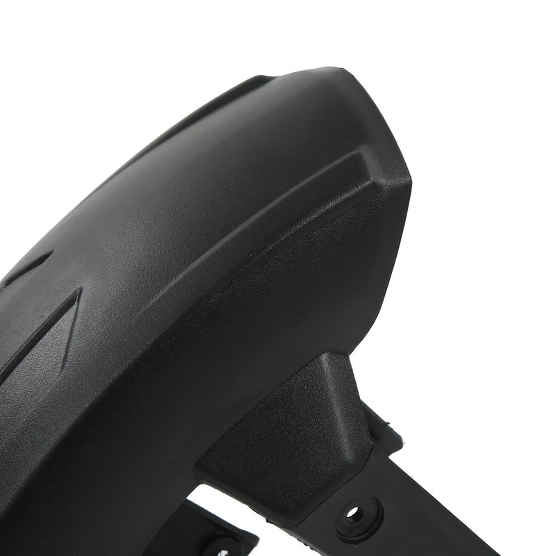 Motorcycle Rear Mudguard ABS Metal Black Tire Splash Guard Universal
