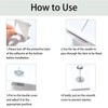 HXymxkeqi 330 PCS / 110Set Self Stick Insulation Pins 2-1/2inch,