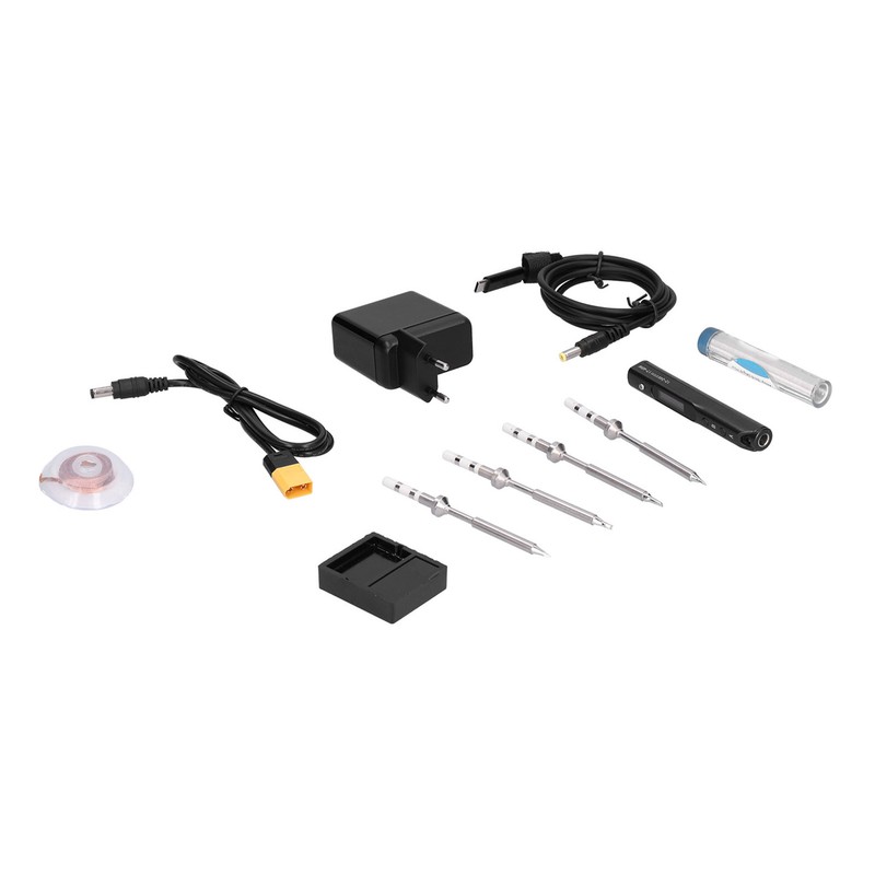 Electric Soldering Iron Kit Welding Supplies with Power Adapter SQ‑001