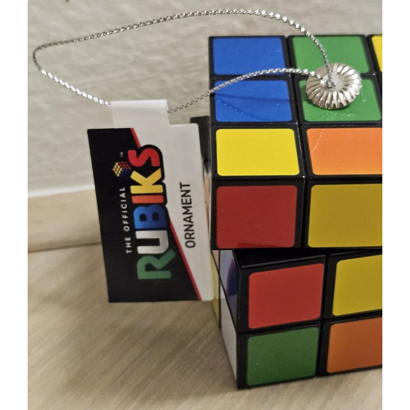 2024 Rubik’s Cube 3D Christmas Tree Ornament NEW