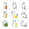WDYJMALL Easter Cookie Cutters 9-Pc Set - Carrot Lamb Sheep