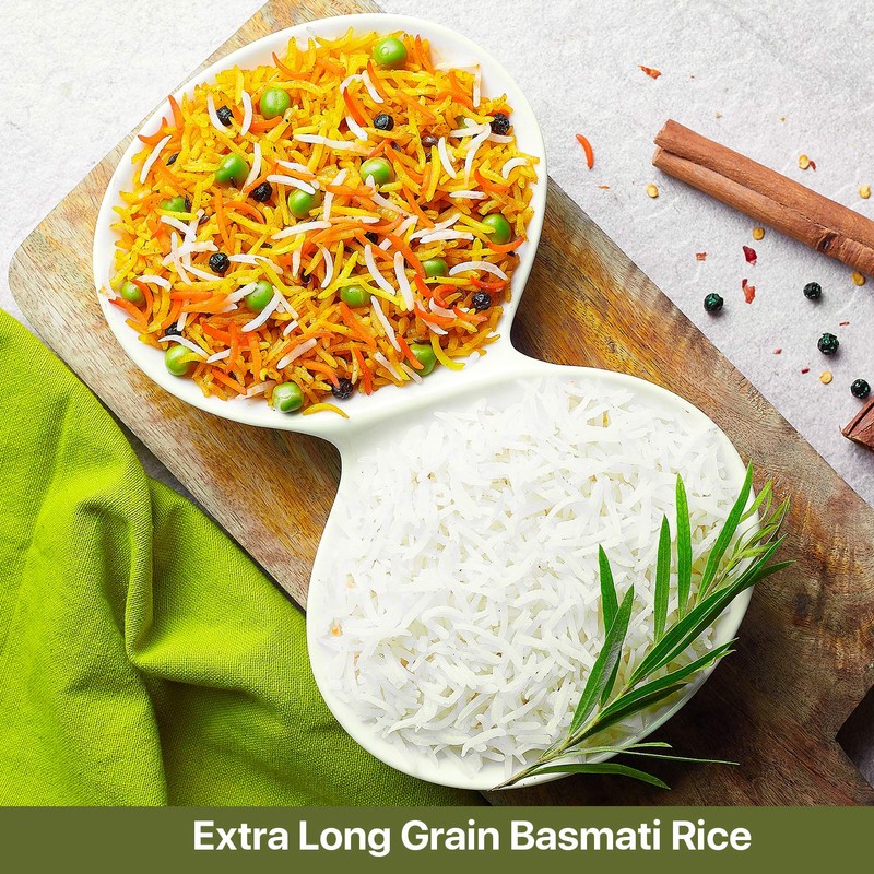 Himalayan Chef 5569 White Basmati Rice, (Pack of 2), 2