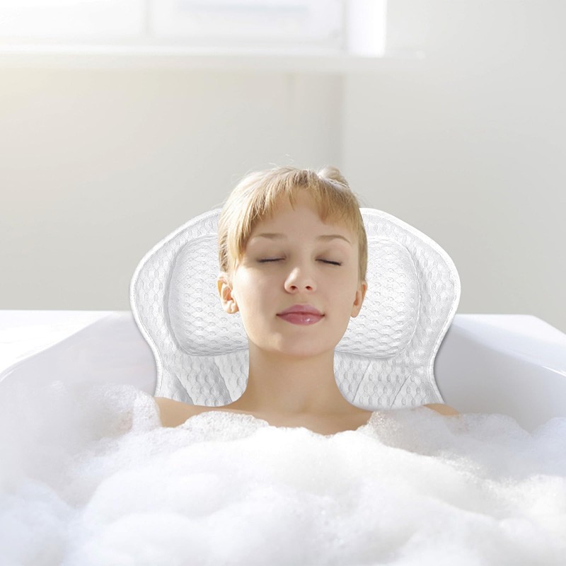 Purpledi Bath Pillow, Bath Pillow as Neck & Neck Pillow