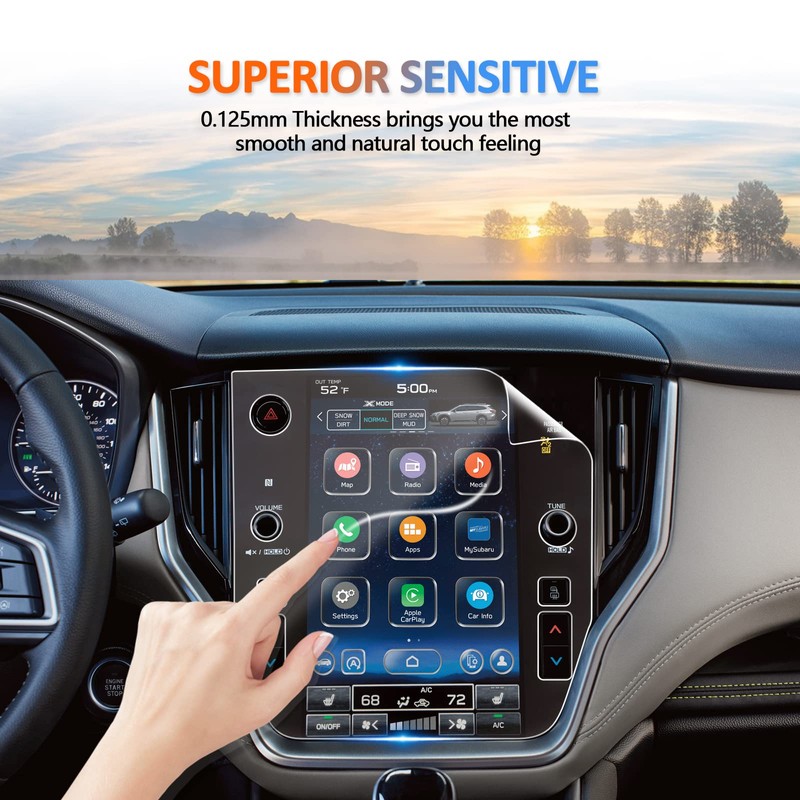 CDEFG for Subaru Ascent Accessories 2025 2024 2023 Screen Protector