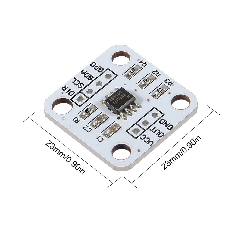 UMLIFE 3pcs AS5600 Magnetic Encoder High Precision Sensor Module, 12bit,