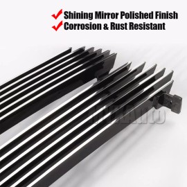 MYXAuto Front Grille Grill Fits 1999-2002 Chevy Silverado 1500/2000-2006 Tahoe/Suburban