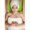 Port Premium Sauna Cushion Made of High-Quality Artificial Leather Handmade