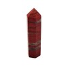 Pandiui23 Red Jasper Stone Tower, Crystal Wand, Natural Red Jasper