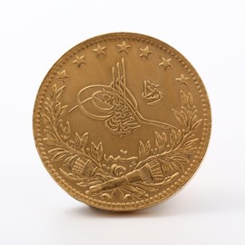 Gold Coin No.21 Ottoman Empire 100 Crush Gold Coin Replica Coin