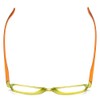 Calabria 837 Womens Metallic Reading Glasses +5.00 Lime Vibrant Crystal