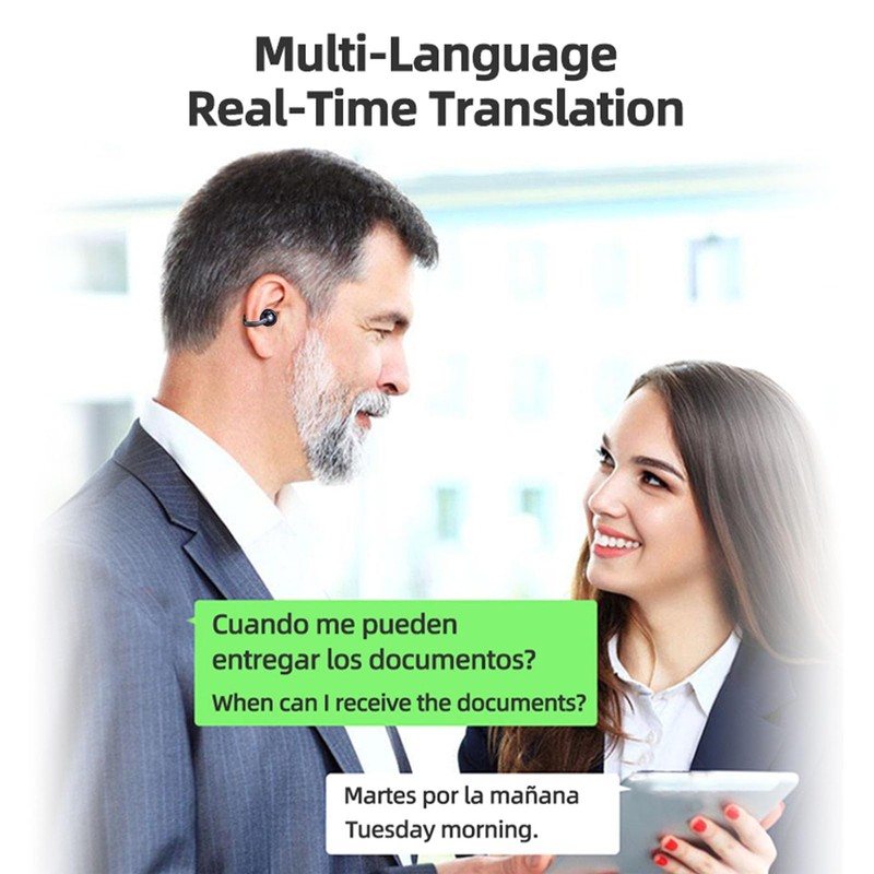 Language Translation Earbuds, 144 Languages Translation Device in Real Time,