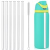 6PCS Replacement Straws for Owala Water Bottle 24 oz 32