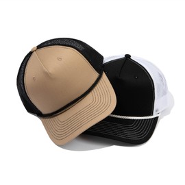 Clakllie Mesh Dad Hat Breathable Baseball Cap Street Style Trucker Hats Anti Sweat Sunscreen Sports Cap Casual Golf Hat,Khaki