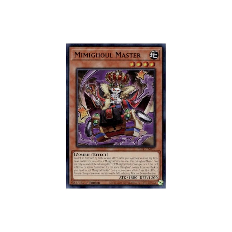 Mimighoul Master - INFO-EN090 - Ultra Rare - 1st Edition